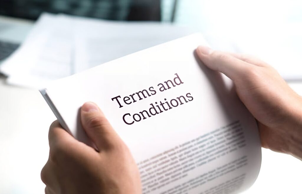 Terms and Conditions for Vendors